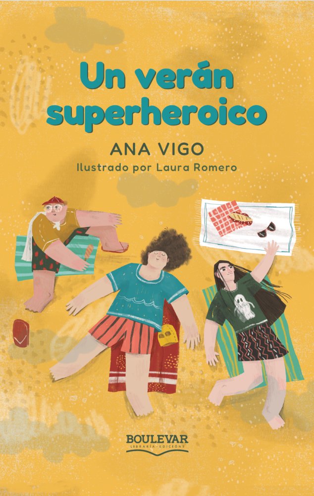 Un verán superheroico, de Vigo, Ana | portada del libro