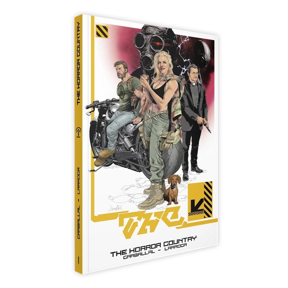 THC. THE HORROR COUNTRY, de LARROCA | portada del libro