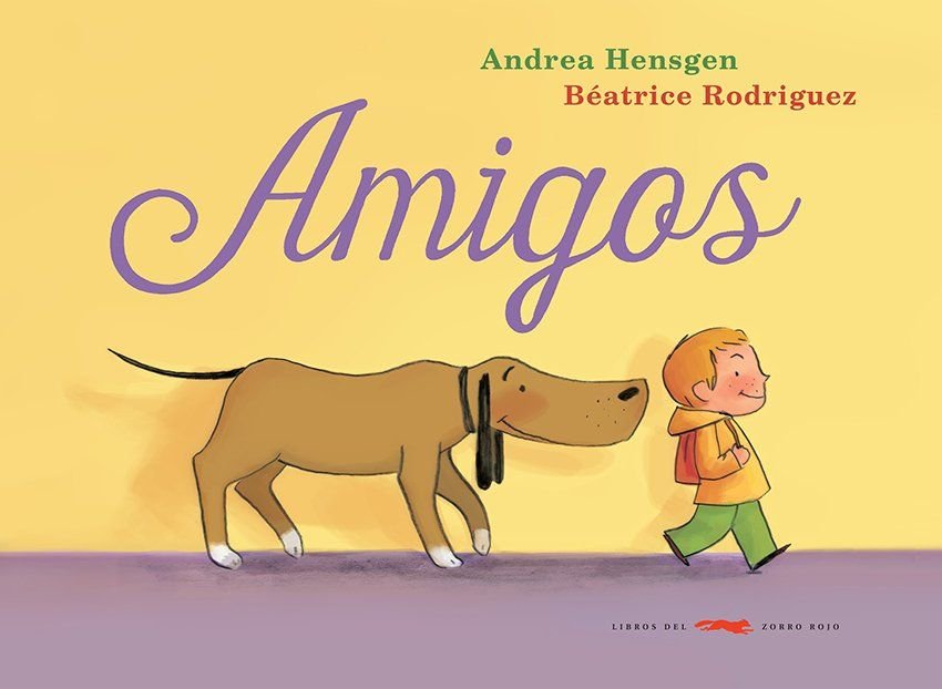 AMIGOS, de ANDREA HENSGEN, | portada del libro