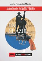 EN EL AZUL, de JORGE FERNANDEZ MARTIN | portada del libro