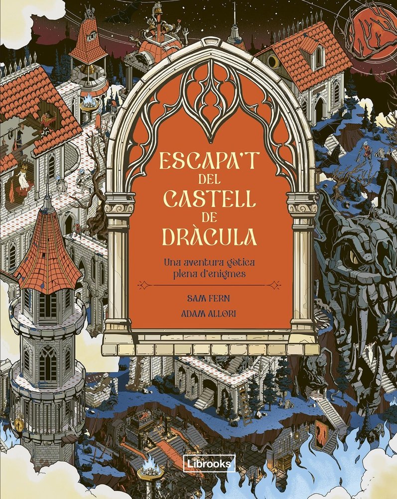 ESCAPA'T DEL CASTELL DE DRACULA, de FERN, SAM | portada del libro