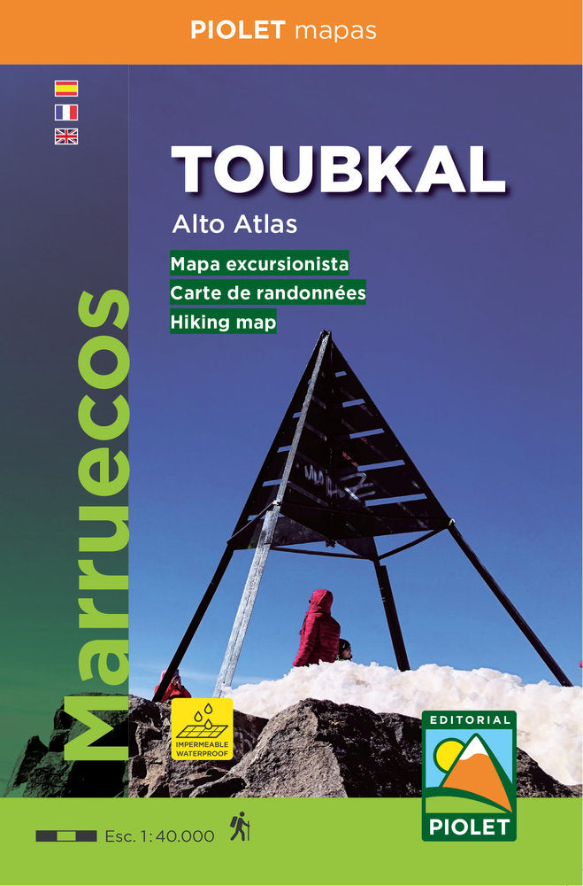 TOUBKAL 1:40.000, de Piolet, Editorial | portada del libro