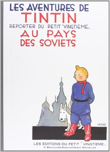 TINTIN FAC-SIMILE NB AU PAYS DES SOVIETS, de Hergé | portada del libro