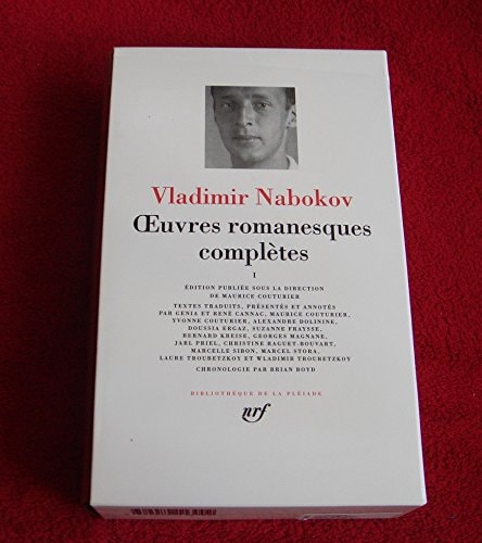 OEUVRES ROMANESQUES COMPLETES T1, de Vladimir Vladimirovich Nabokov | portada del libro