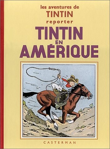 TINTIN FAC-SIMILE NB TINTIN EN AMERIQUE, de Hergé | portada del libro