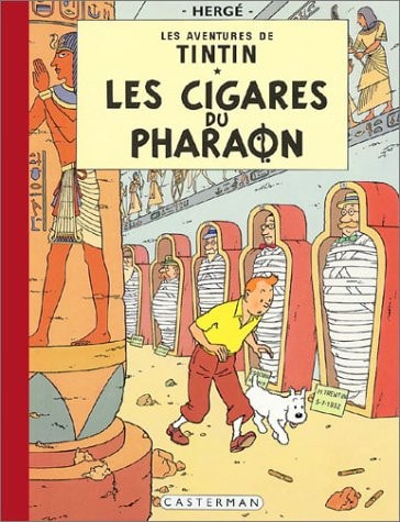 CASTERMAN-FACS.COLOR 03-LES CIGARES DU PHARAON, de Hergé | portada del libro