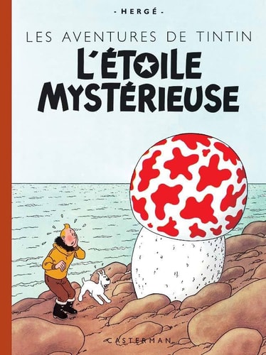 TINTIN FAC-SIMILE COULEURS -10- L'ETOILE MYSTERIEUSE, de Hergé | portada del libro