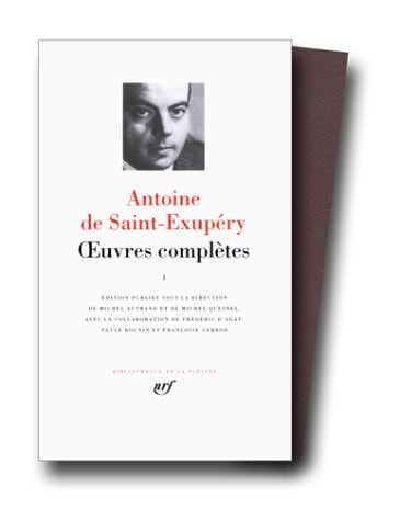 OEUVRES COMPLETES T1, de Antoine de Saint-Exupery | portada del libro