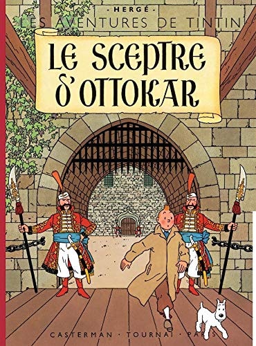 TINTIN FAC-SIMILE COULEURS -8- LE SCEPTRE D'OTTOKAR, de Hergé | portada del libro