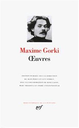 OEUVRES, de Maksim Gorky | portada del libro