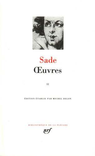 OEUVRES T2, de Marquis de Sade | portada del libro