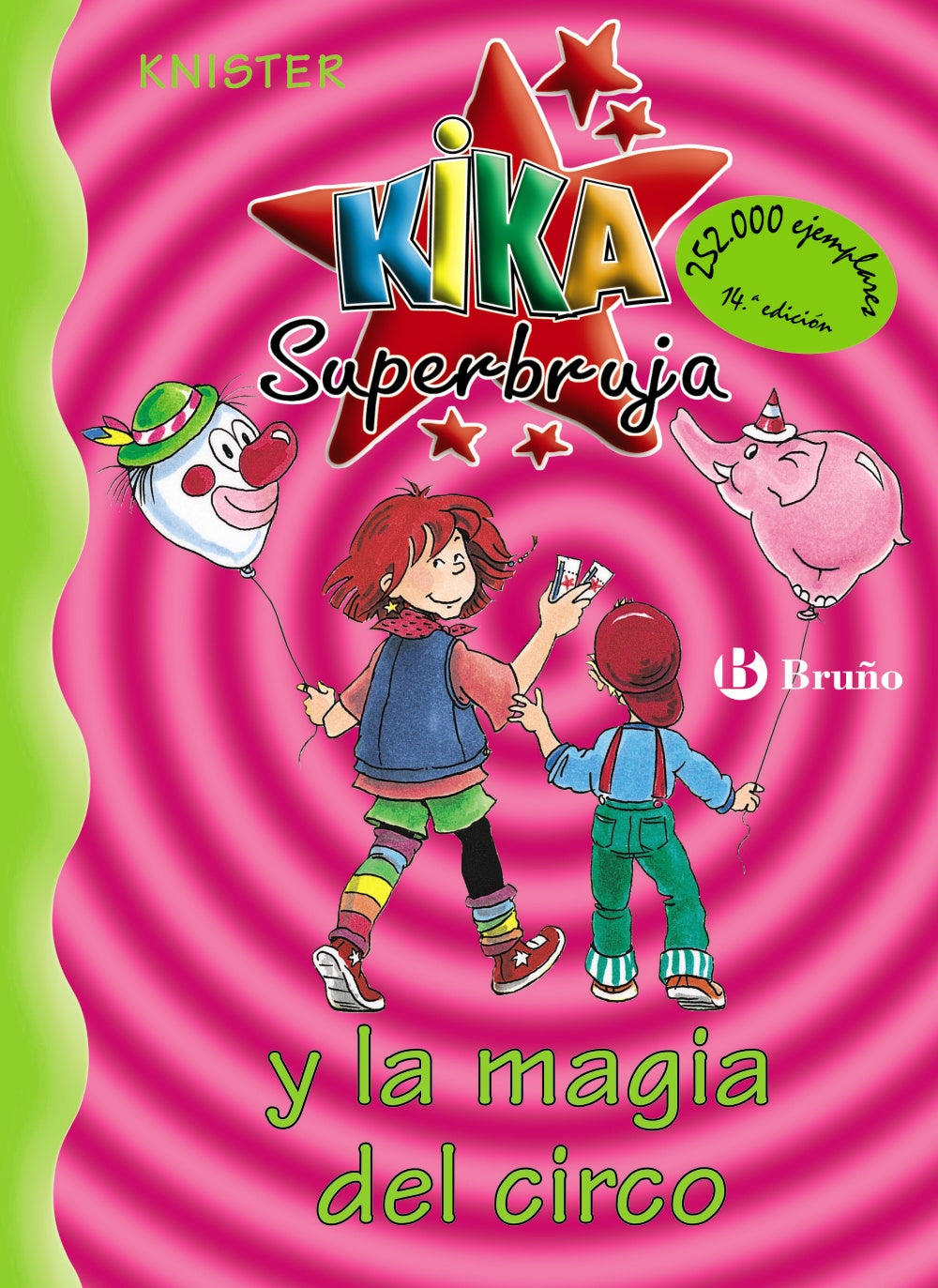 Kika Superbruja y la magia del circo, de KNISTER | portada del libro