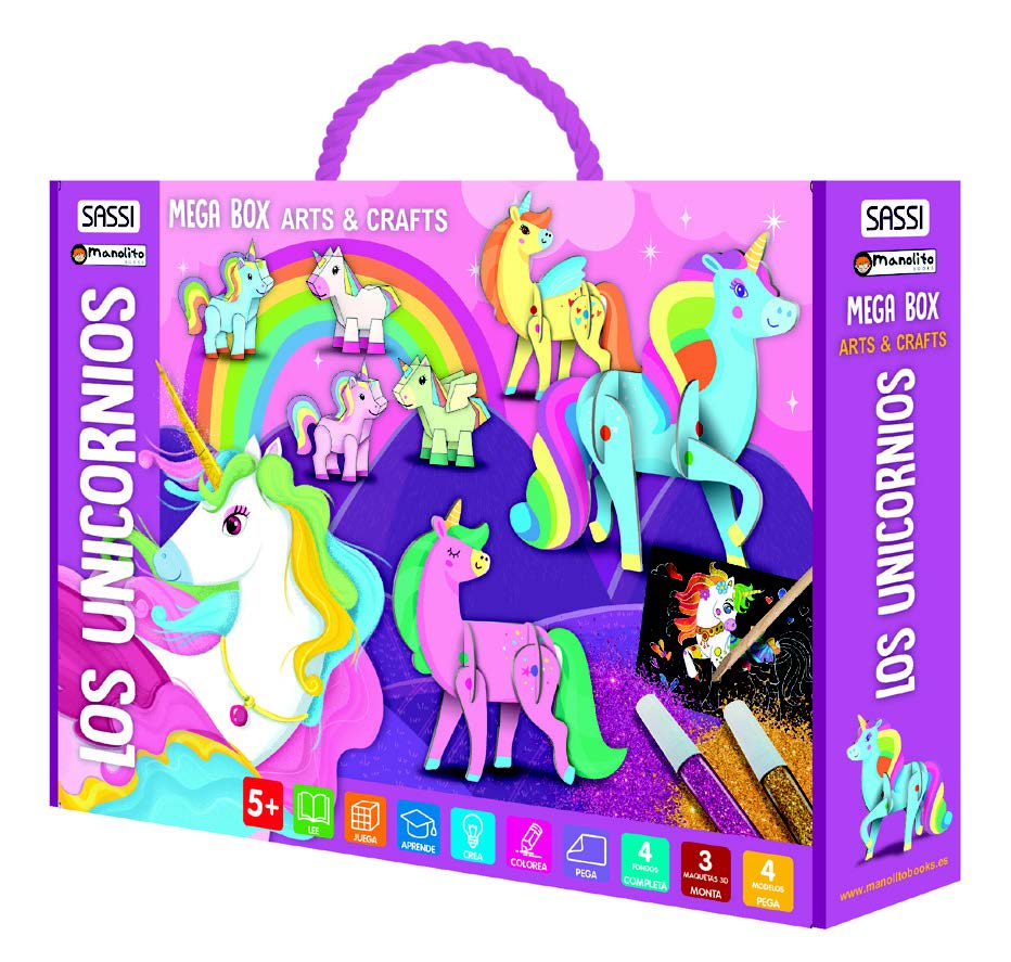 UNICORNIOS MEGA BOX | portada del libro