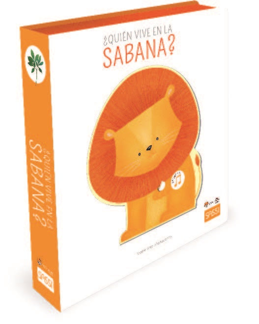 QUIEN VIVE EN LA SABANA LIBROS CON SONIDO, de V. BONAGURO#V. MANUZZATO | portada del libro