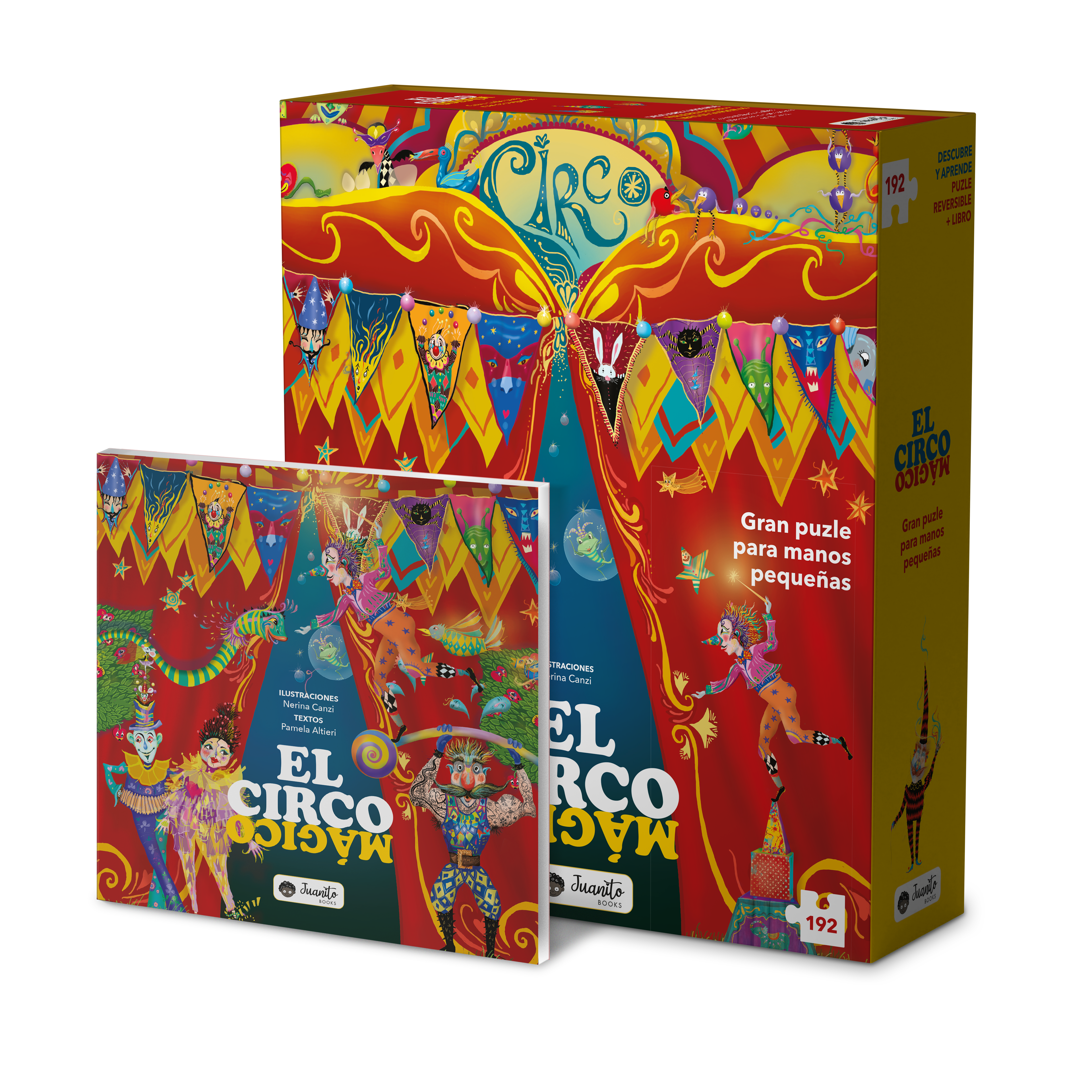 CIRCO MAGICO, de NERINA CANZI | portada del libro
