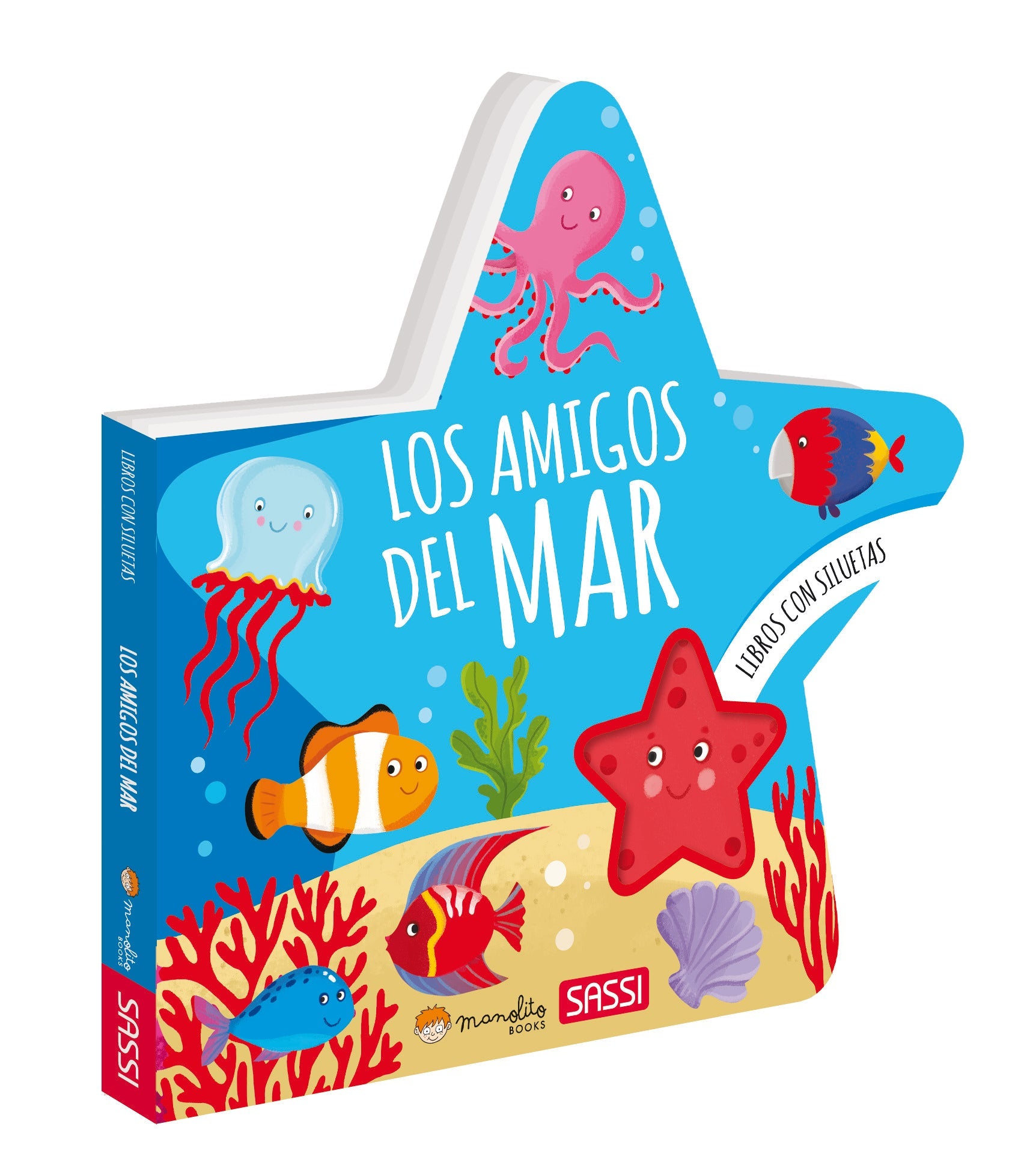 AMIGOS DEL MAR LIBROS CON FORMA, de L. SASSI#M. GAULE | portada del libro