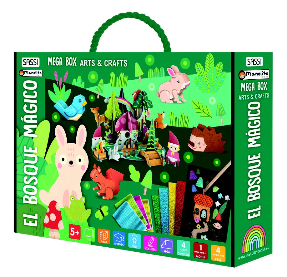 BOSQUE MAGICO MEGA BOX | portada del libro