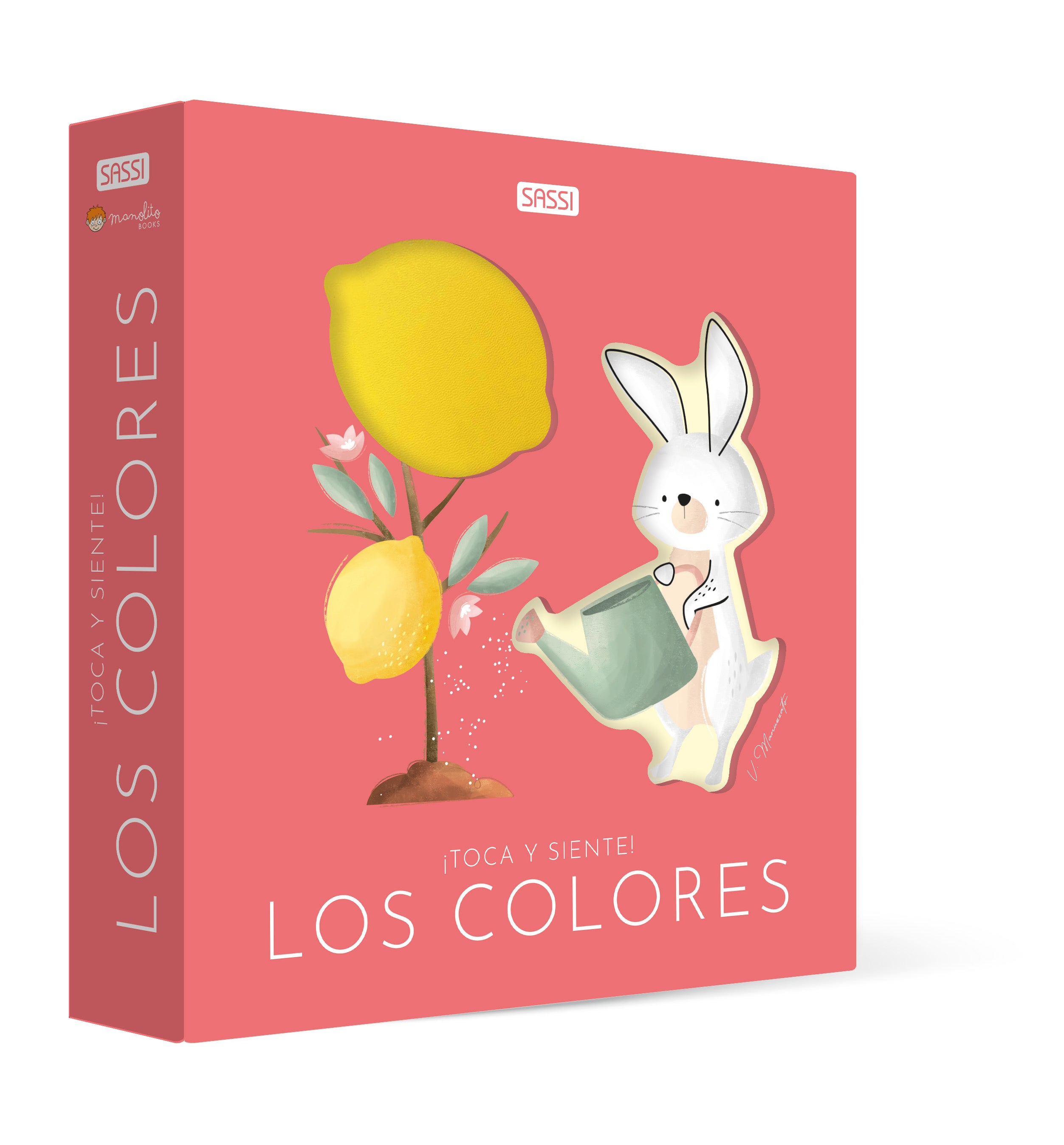 COLORES TOCA Y SIENTE, de V. MANUZZATO#V. BONAGURO | portada del libro