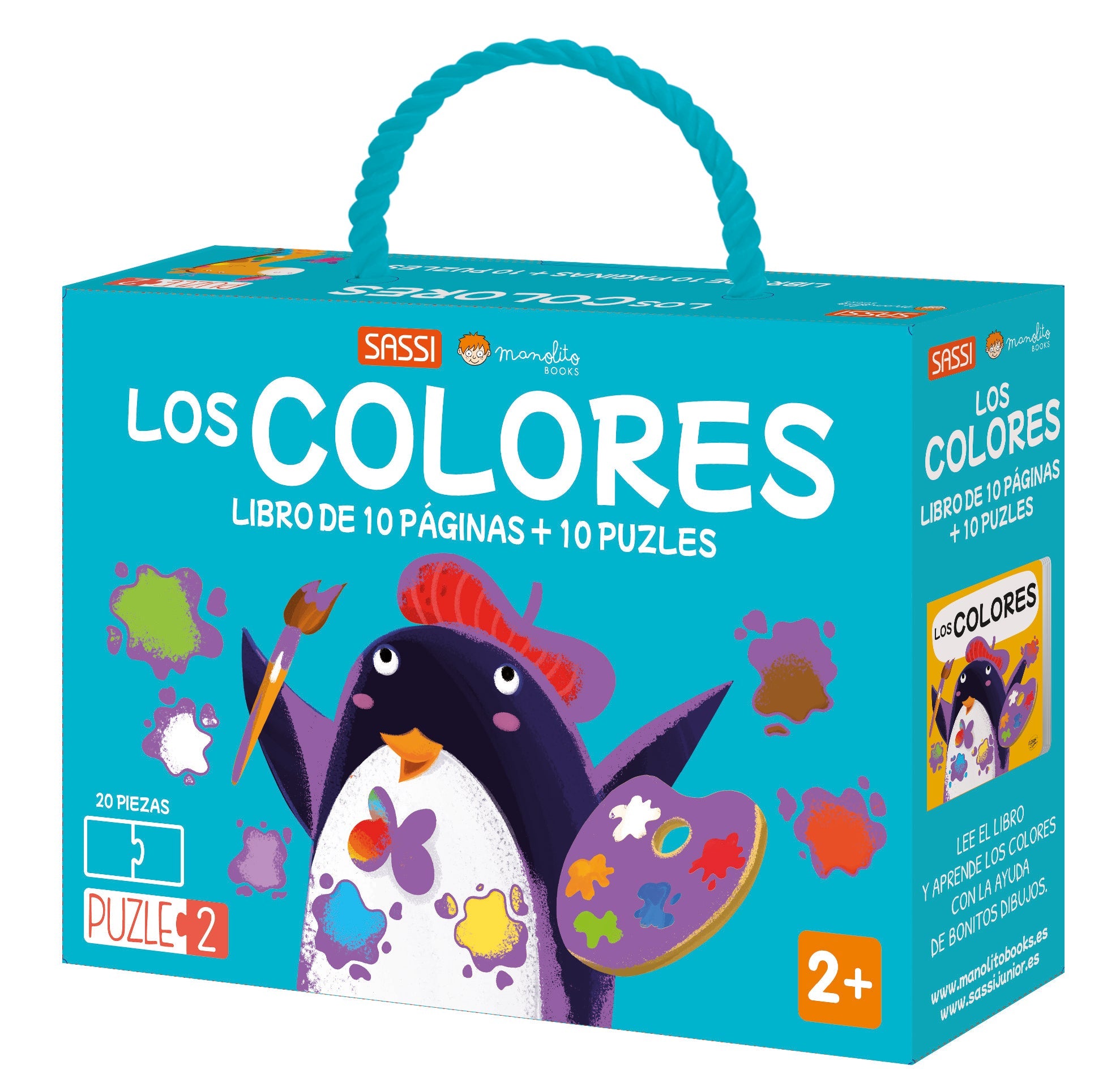 COLORES PUZZLE 2 CUADRADO, de M.GAULE | portada del libro