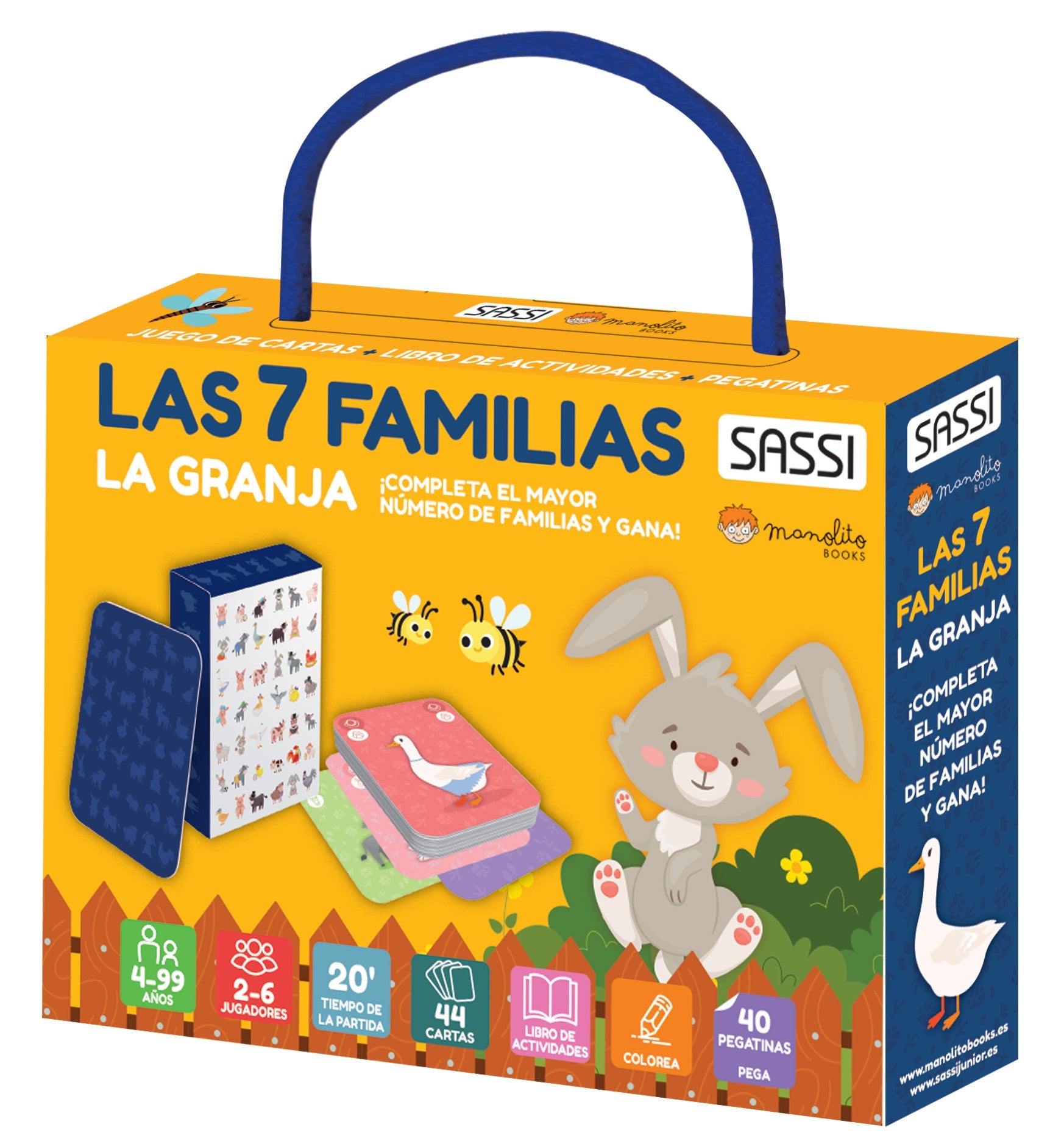 LAS 7 FAMILIAS LA GRANJA, de M GAULE#G MENEGUZZO | portada del libro