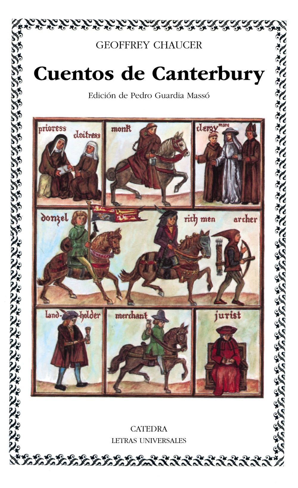 Cuentos de Canterbury, de Chaucer, Geoffrey | portada del libro