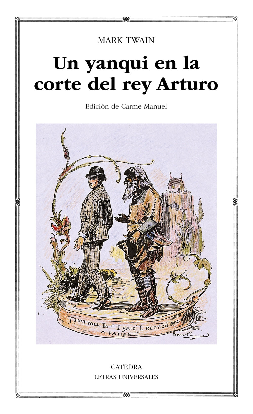 Un yanqui en la corte del Rey Arturo, de Twain, Mark | portada del libro