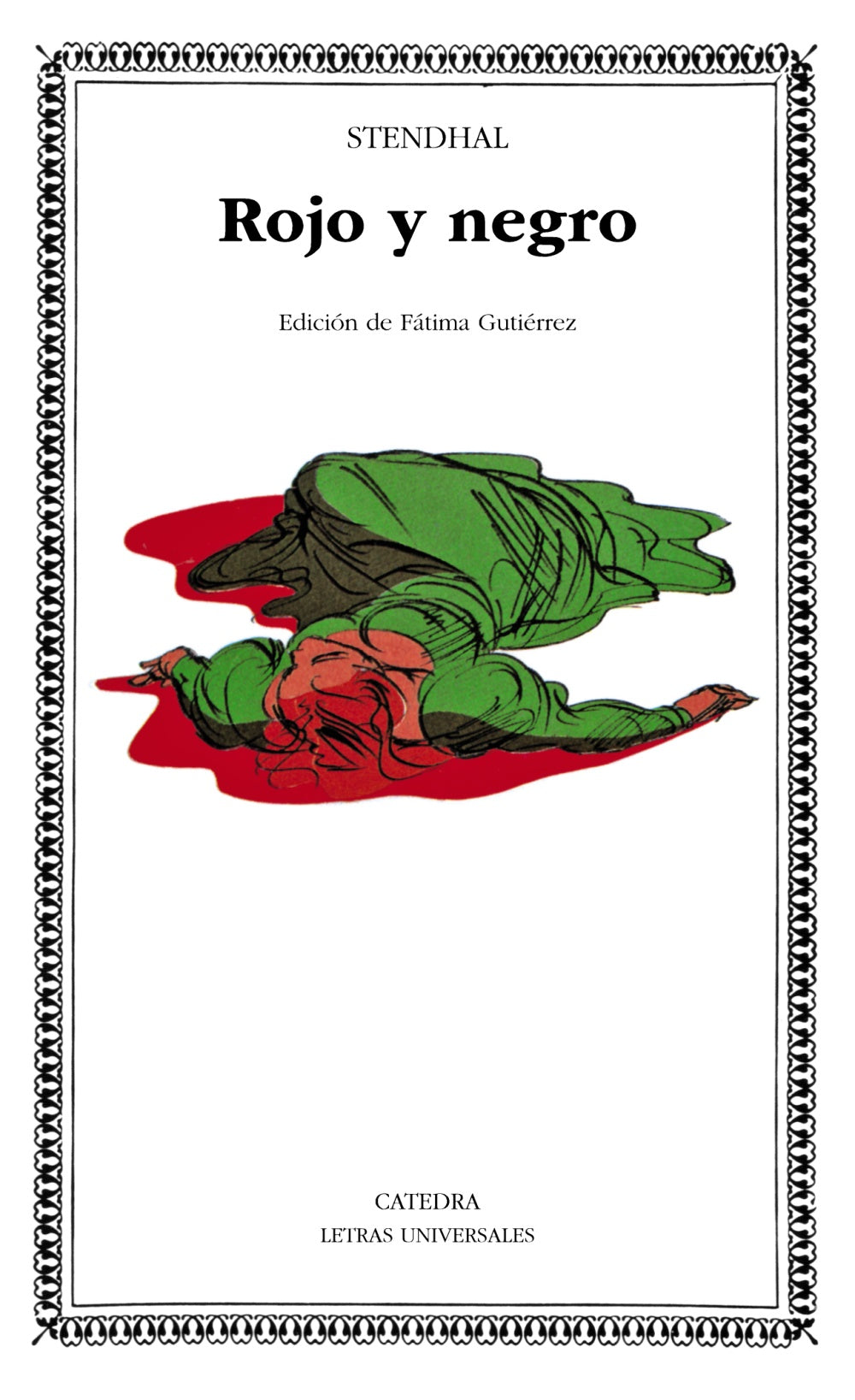 Rojo y negro, de Stendhal | portada del libro