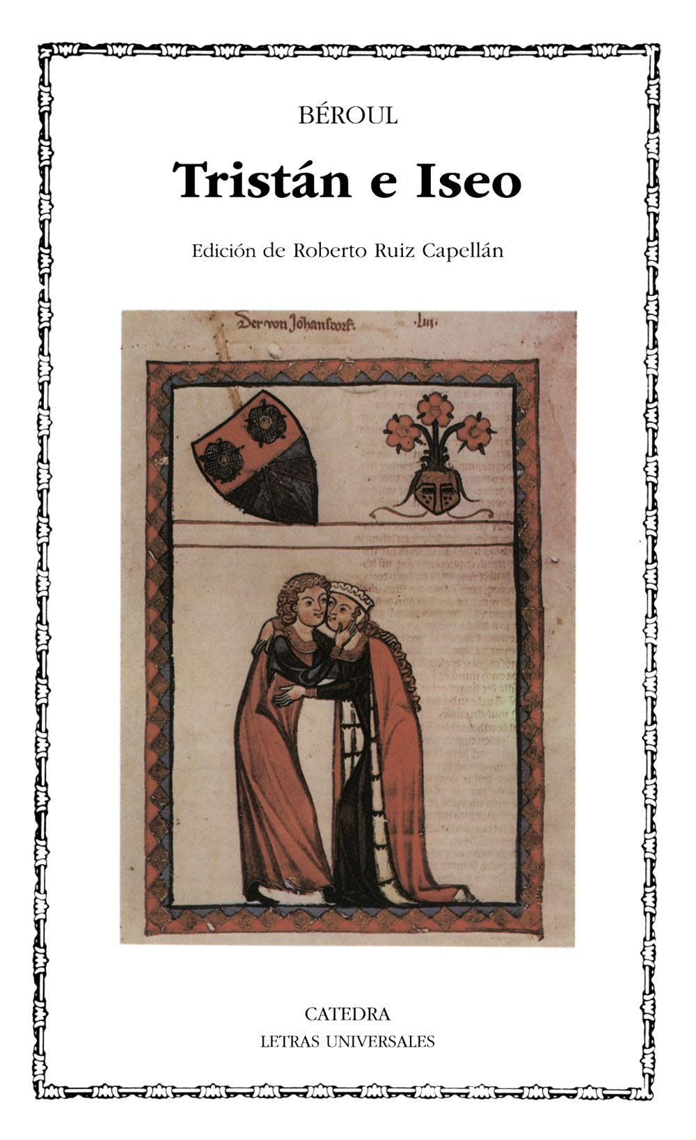 Tristán e Iseo, de Béroul | portada del libro