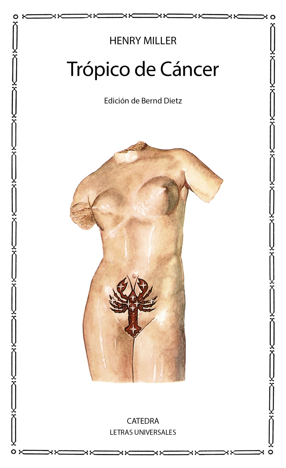 Trópico de Cáncer, de Miller, Henry | portada del libro