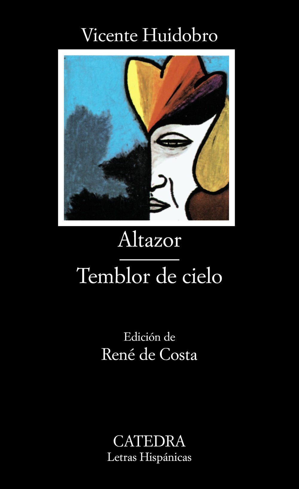 Altazor; Temblor de cielo, de Huidobro, Vicente | portada del libro