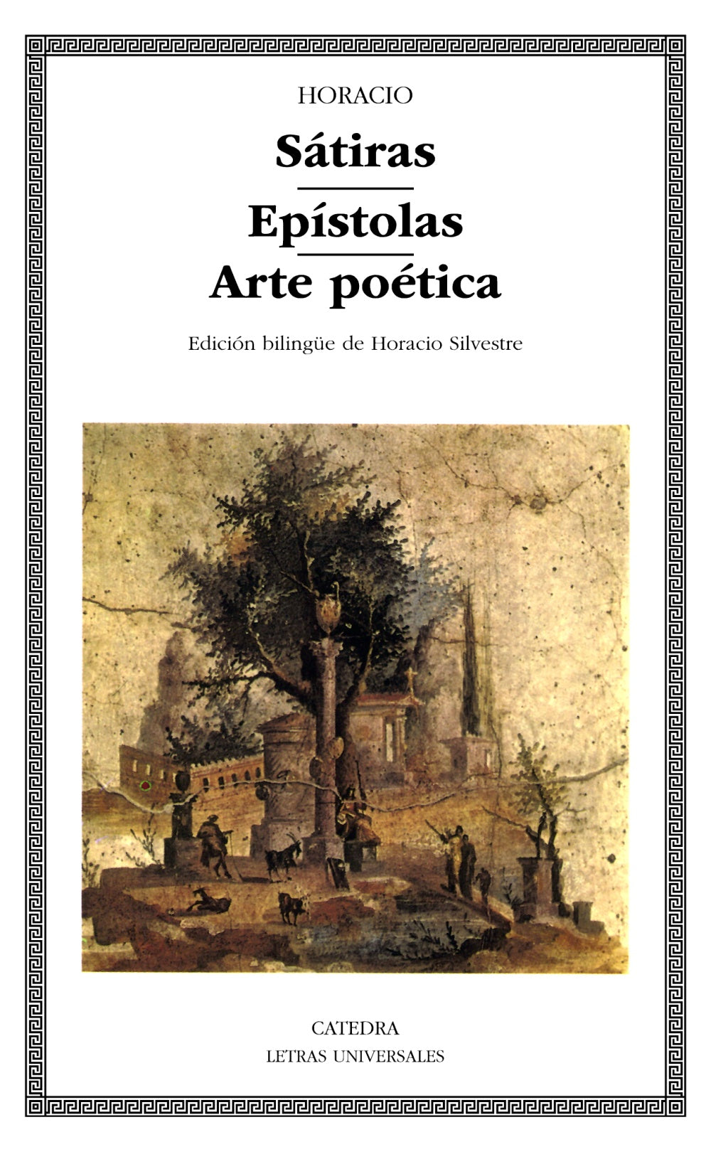 Sátiras; Epístolas; Arte poética, de Horacio | portada del libro