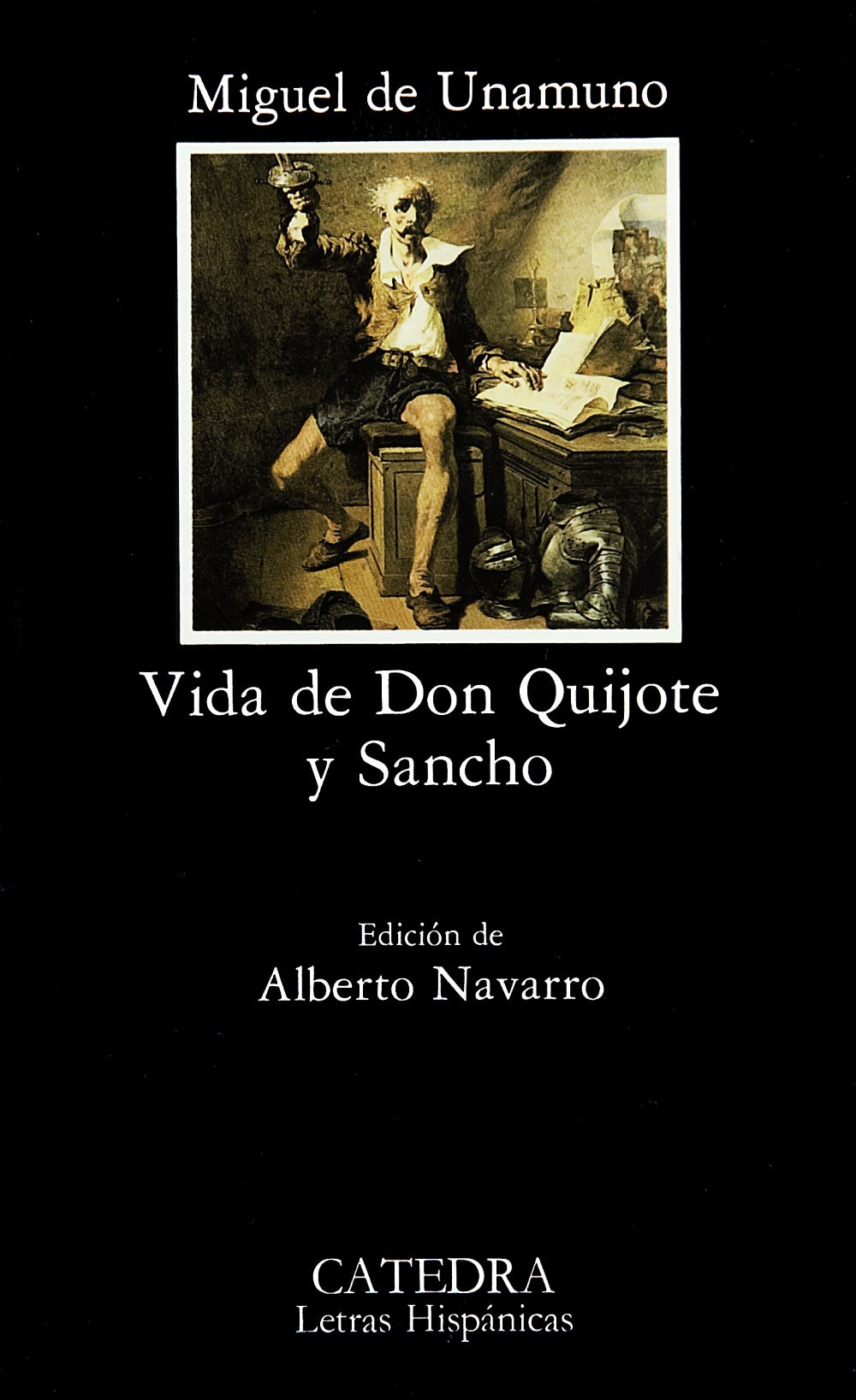 Vida de Don Quijote y Sancho, de Unamuno, Miguel de | portada del libro