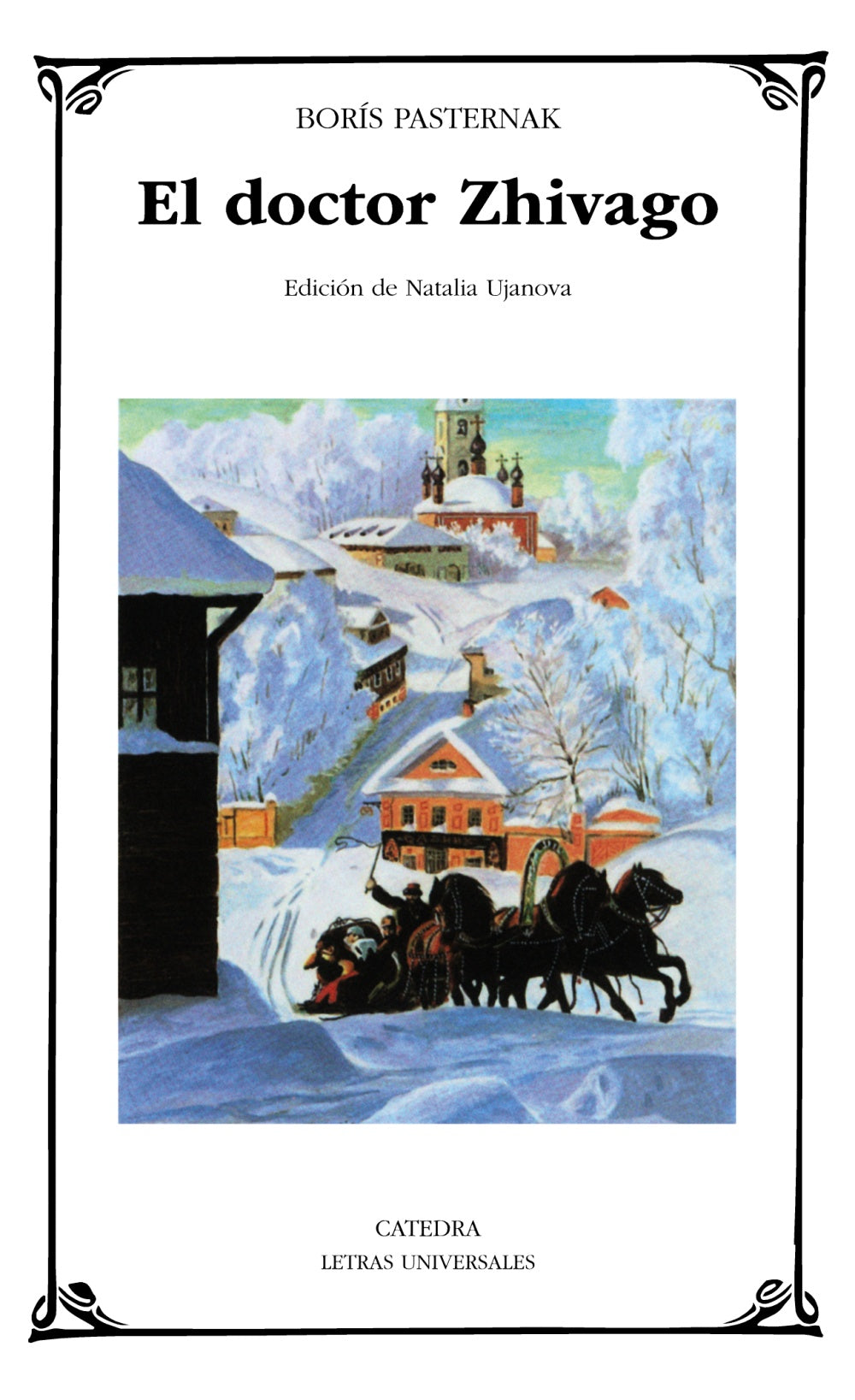 El doctor Zhivago, de Pasternak, Borís | portada del libro