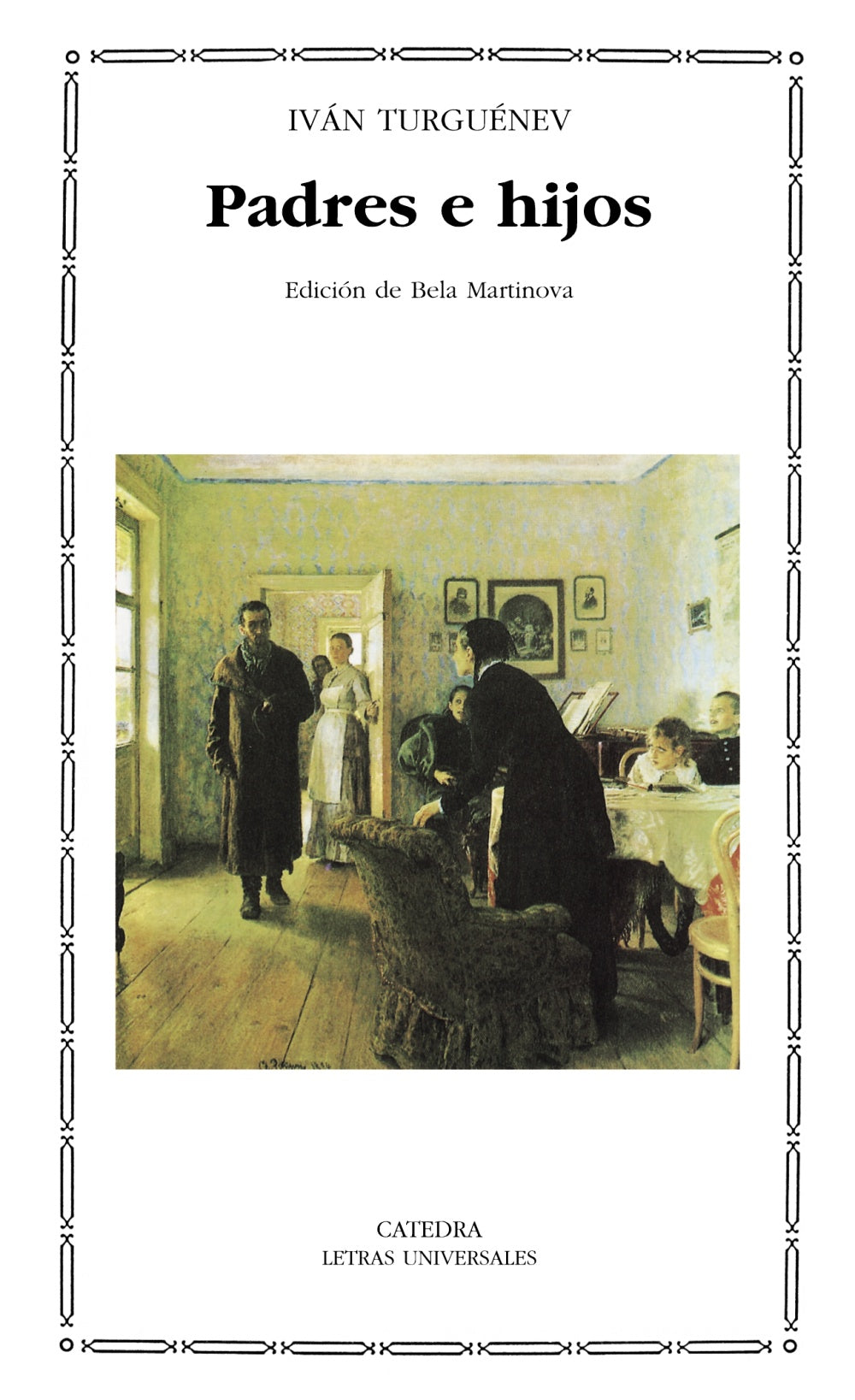 Padres e hijos, de Turguénev, Iván | portada del libro