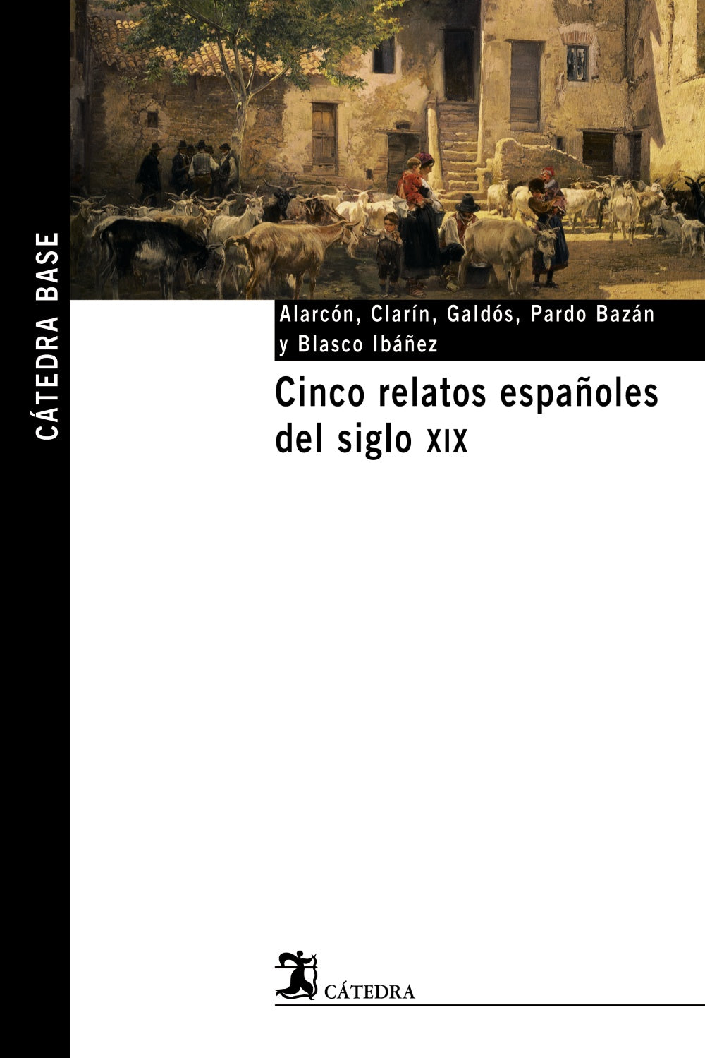 Cinco relatos españoles del siglo XIX, de Alarcón Ariza, Pedro Antonio de | portada del libro