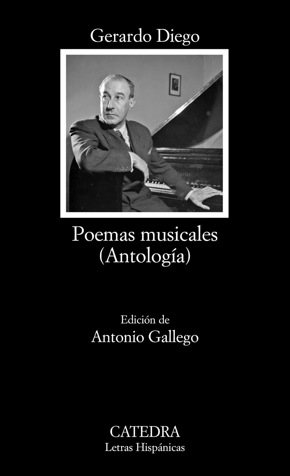Poemas musicales (Antología), de Diego, Gerardo | portada del libro