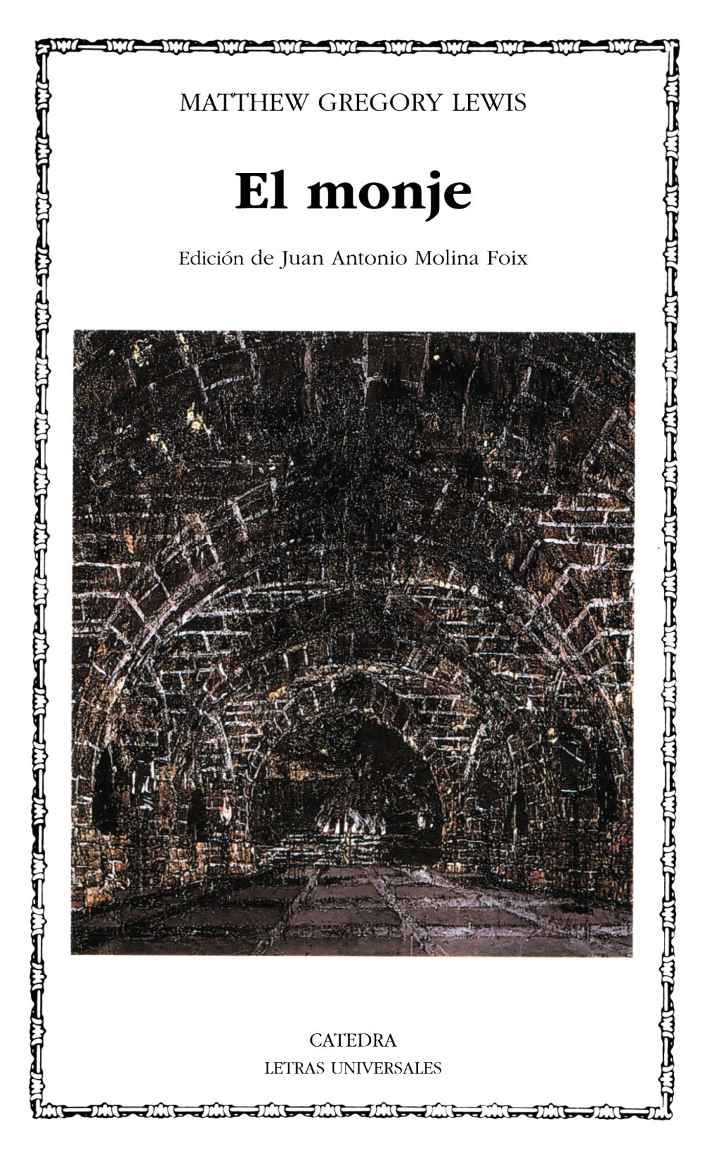 El monje, de Lewis, Matthew G. | portada del libro