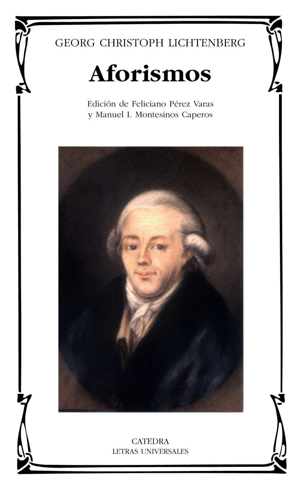 Aforismos, de Lichtenberg, Georg Christoph | portada del libro
