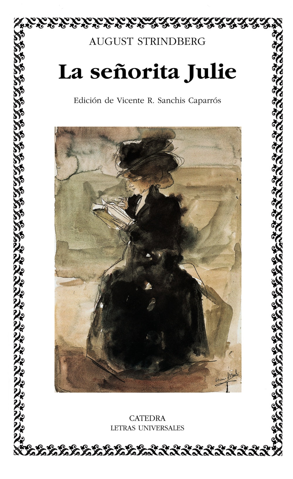 La señorita Julie, de Strindberg, August | portada del libro