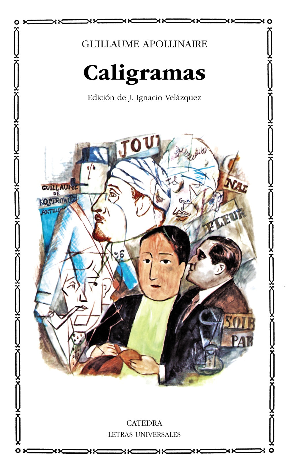 Caligramas, de Apollinaire, Guillaume | portada del libro
