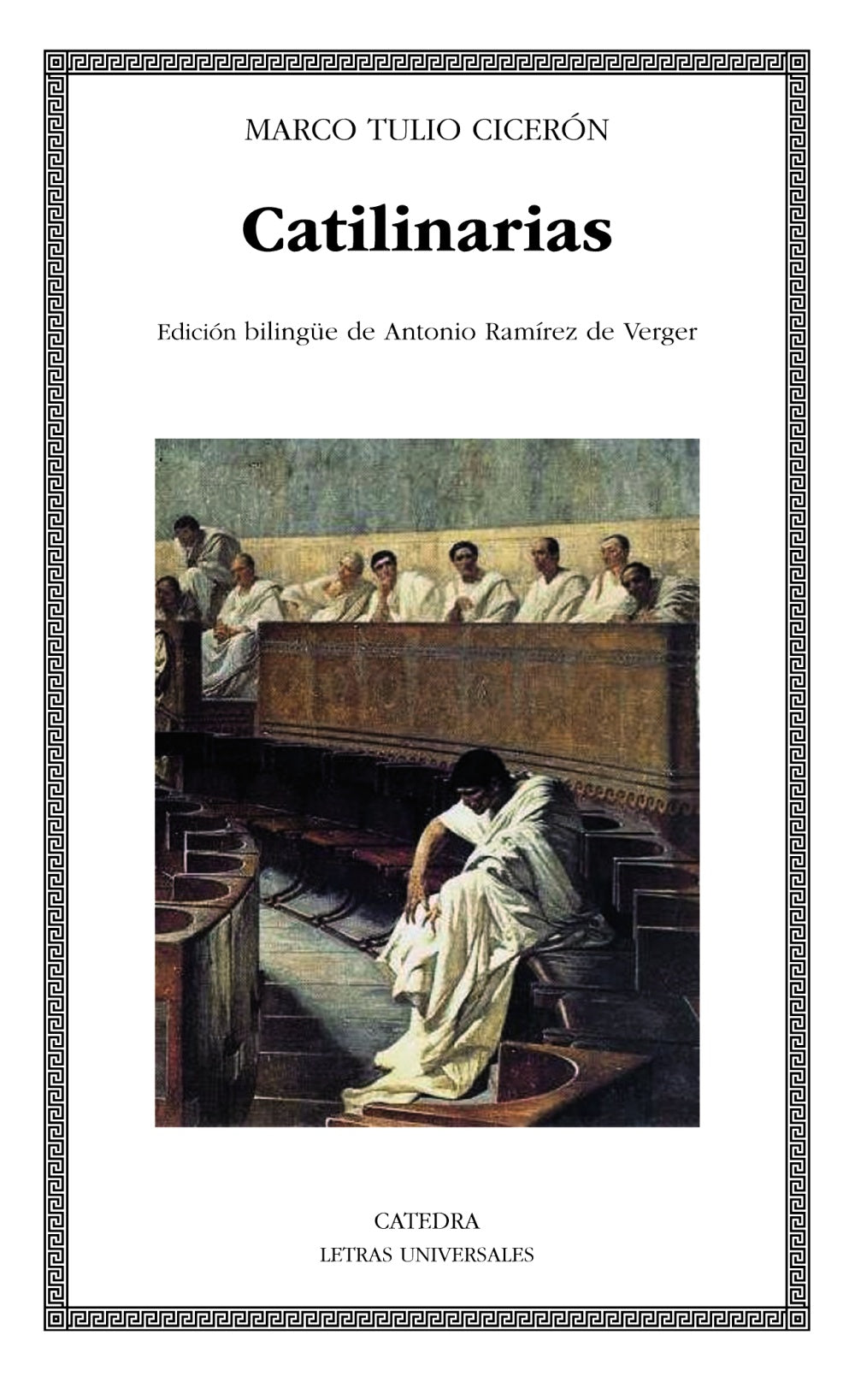 Catilinarias, de Cicerón, Marco Tulio | portada del libro