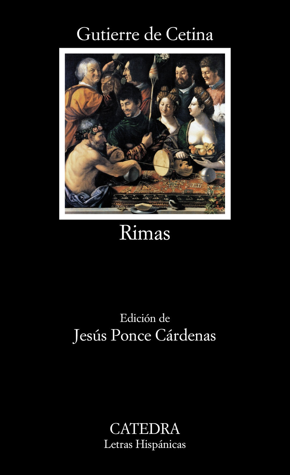 Rimas, de Cetina, Gutierre de | portada del libro