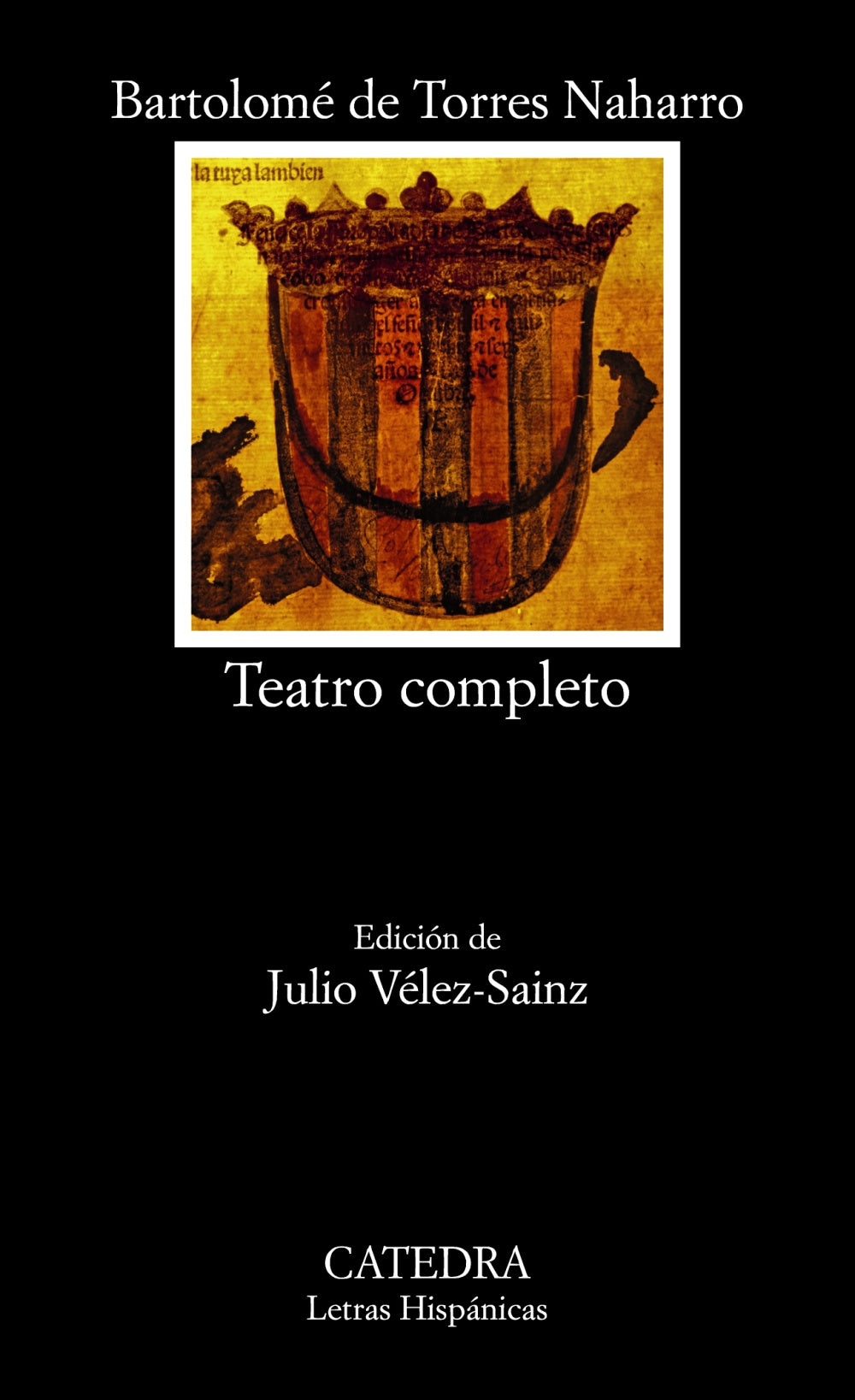 Teatro completo, de Torres Naharro, Bartolomé de | portada del libro