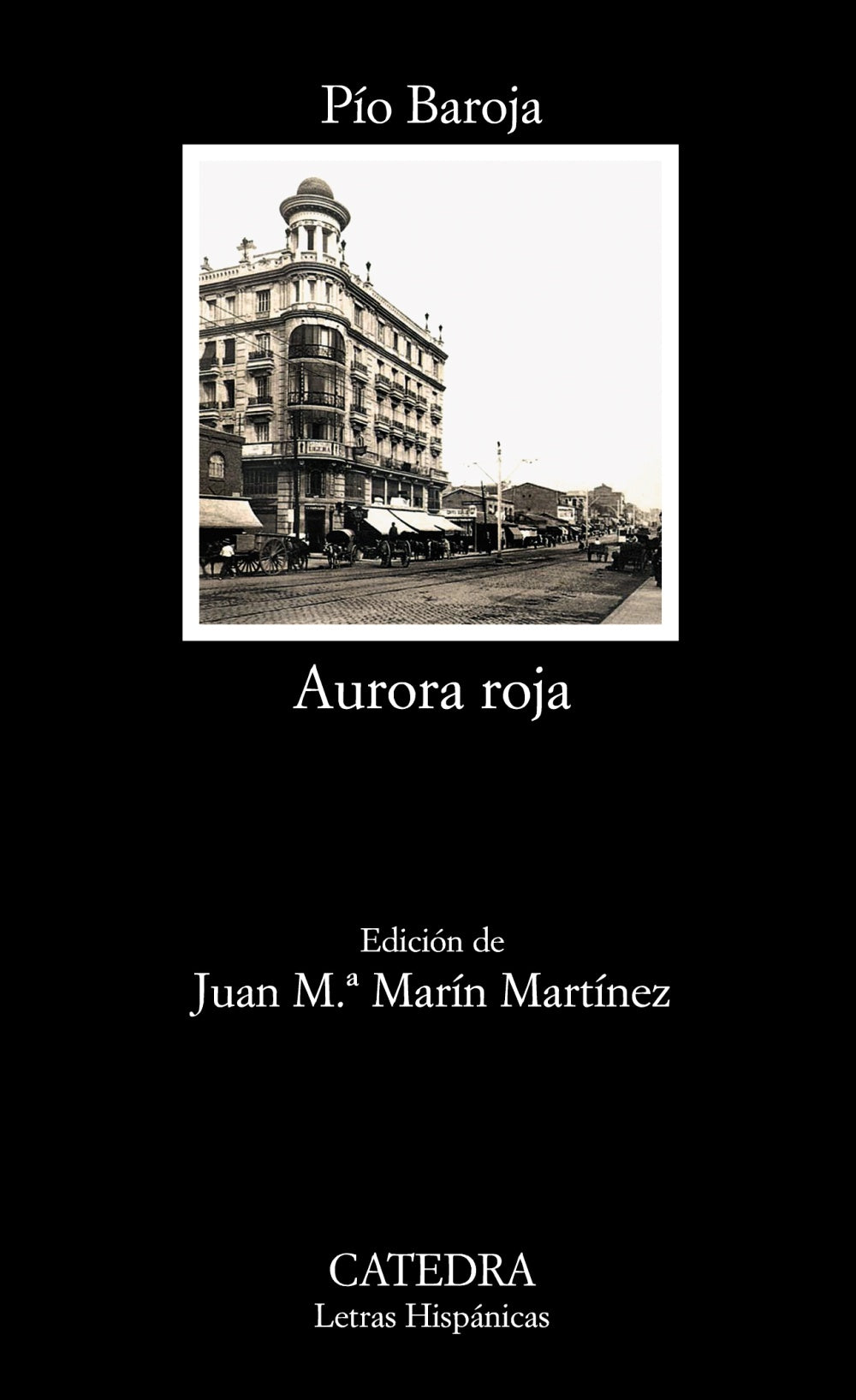 Aurora roja, de Baroja, Pío | portada del libro