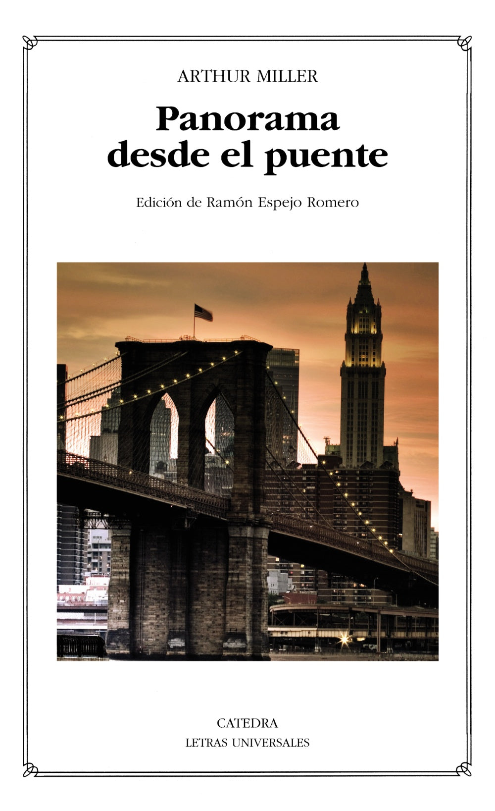 Panorama desde el puente, de Miller, Arthur | portada del libro