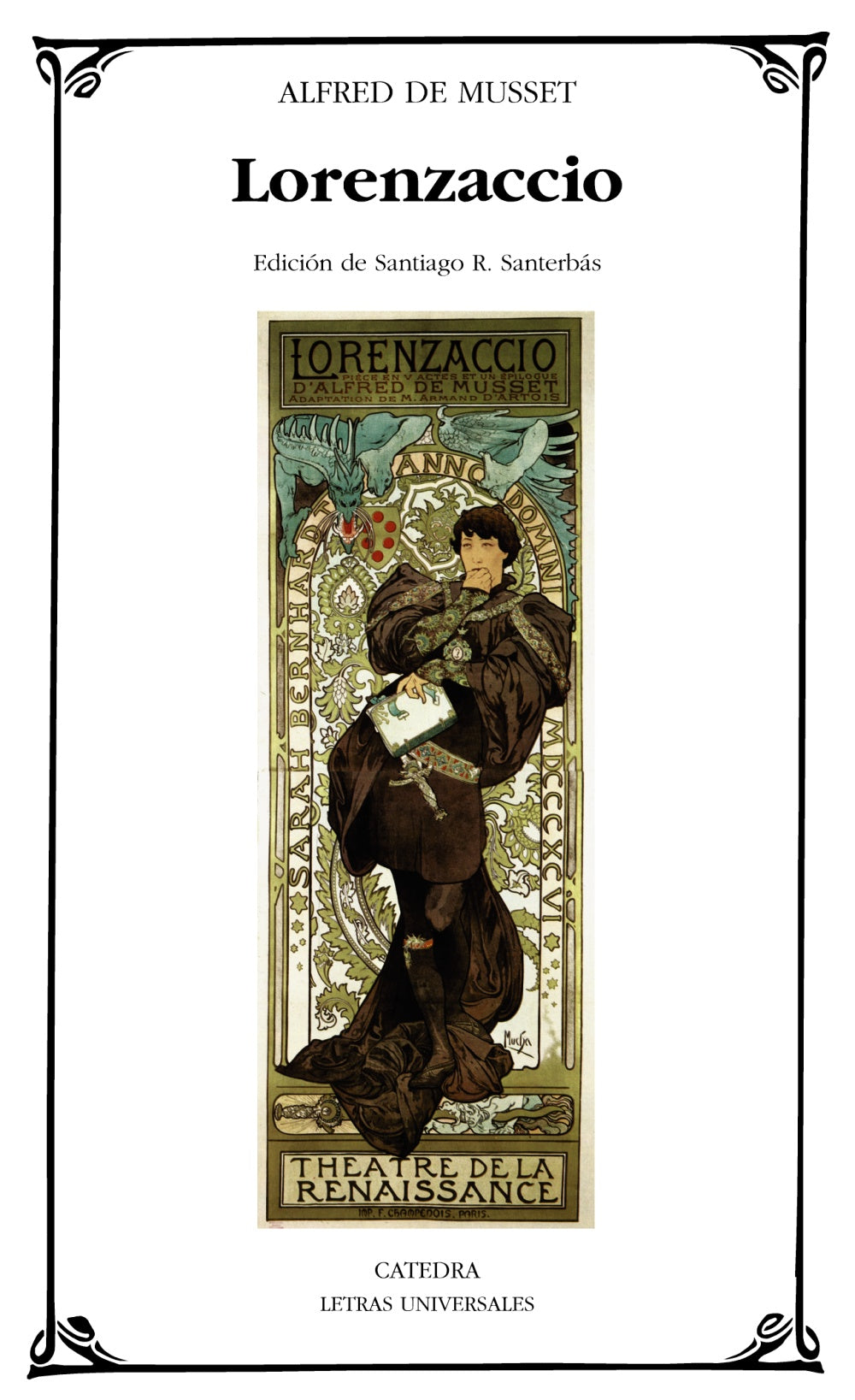 Lorenzaccio, de Musset, Alfred de | portada del libro