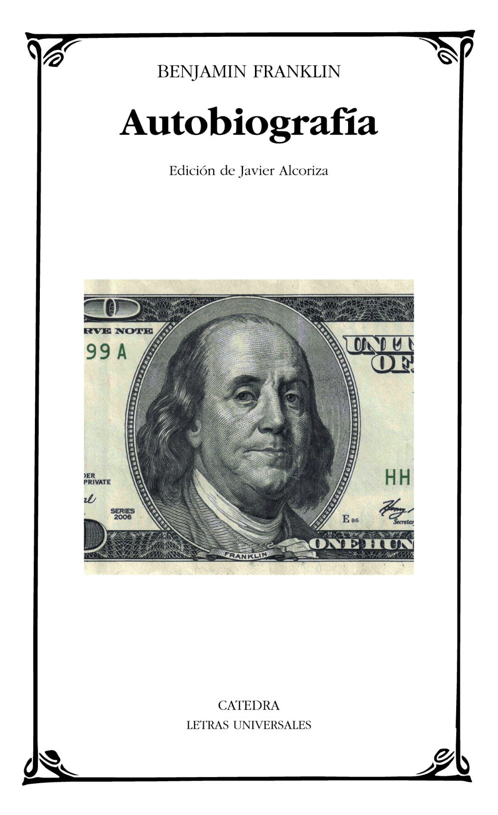 Autobiografía, de Franklin, Benjamin | portada del libro