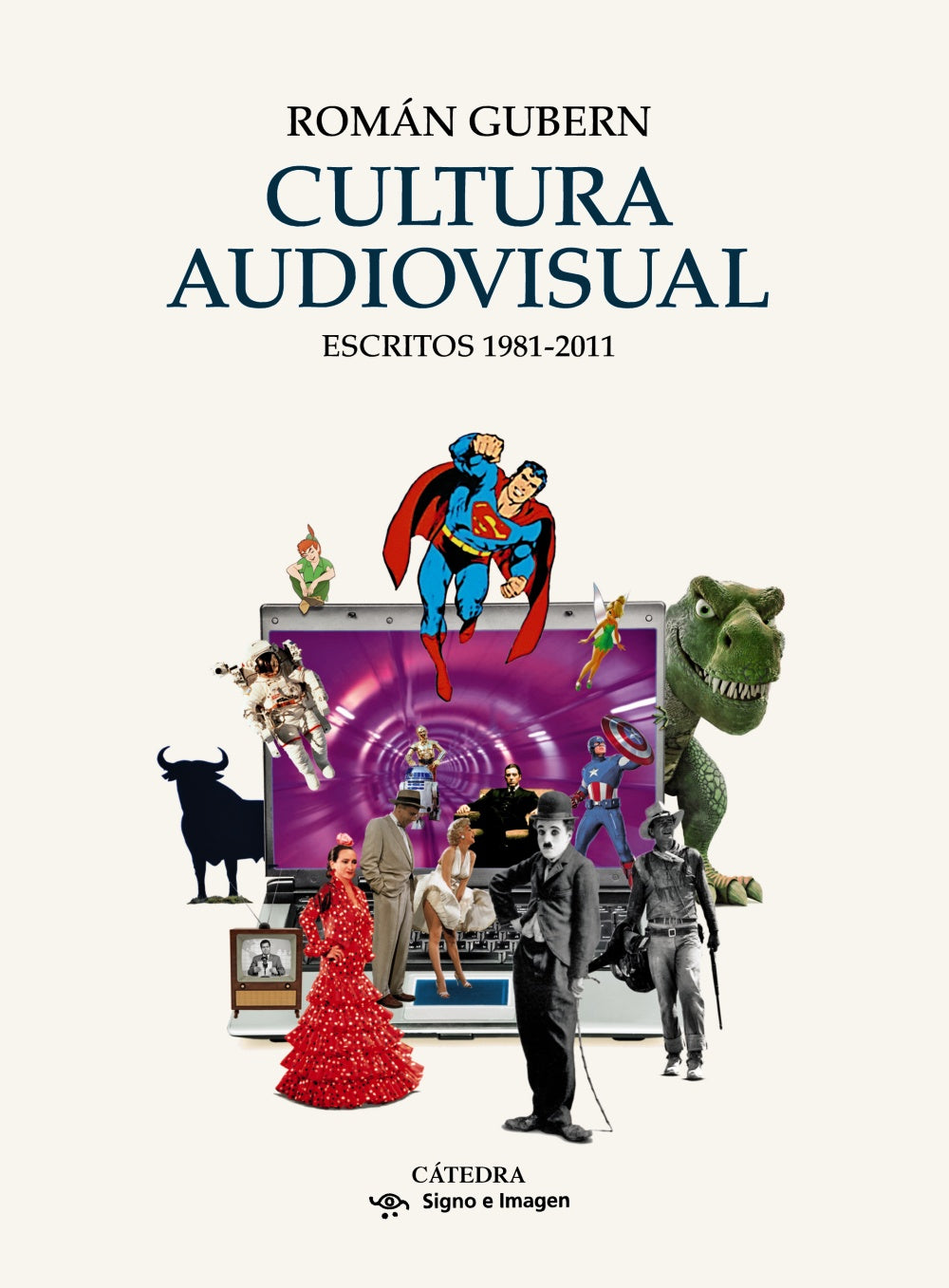 Cultura audiovisual, de Gubern, Román | portada del libro