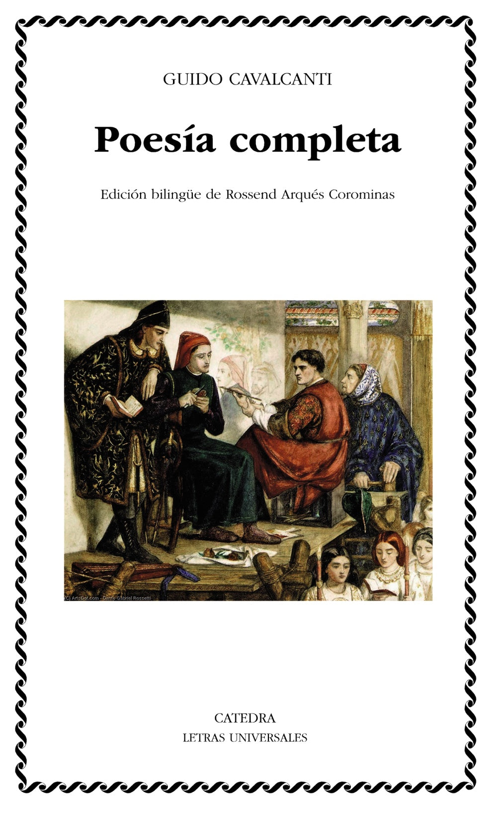 Poesía completa, de Cavalcanti, Guido | portada del libro