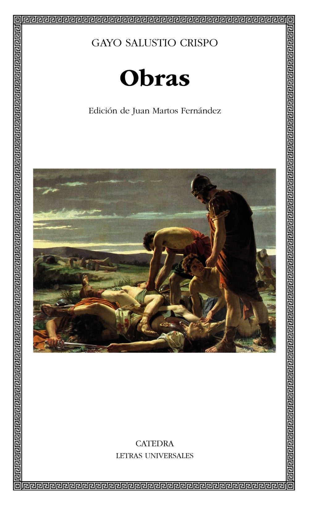 Obras, de Gayo Salustio Crispo | portada del libro